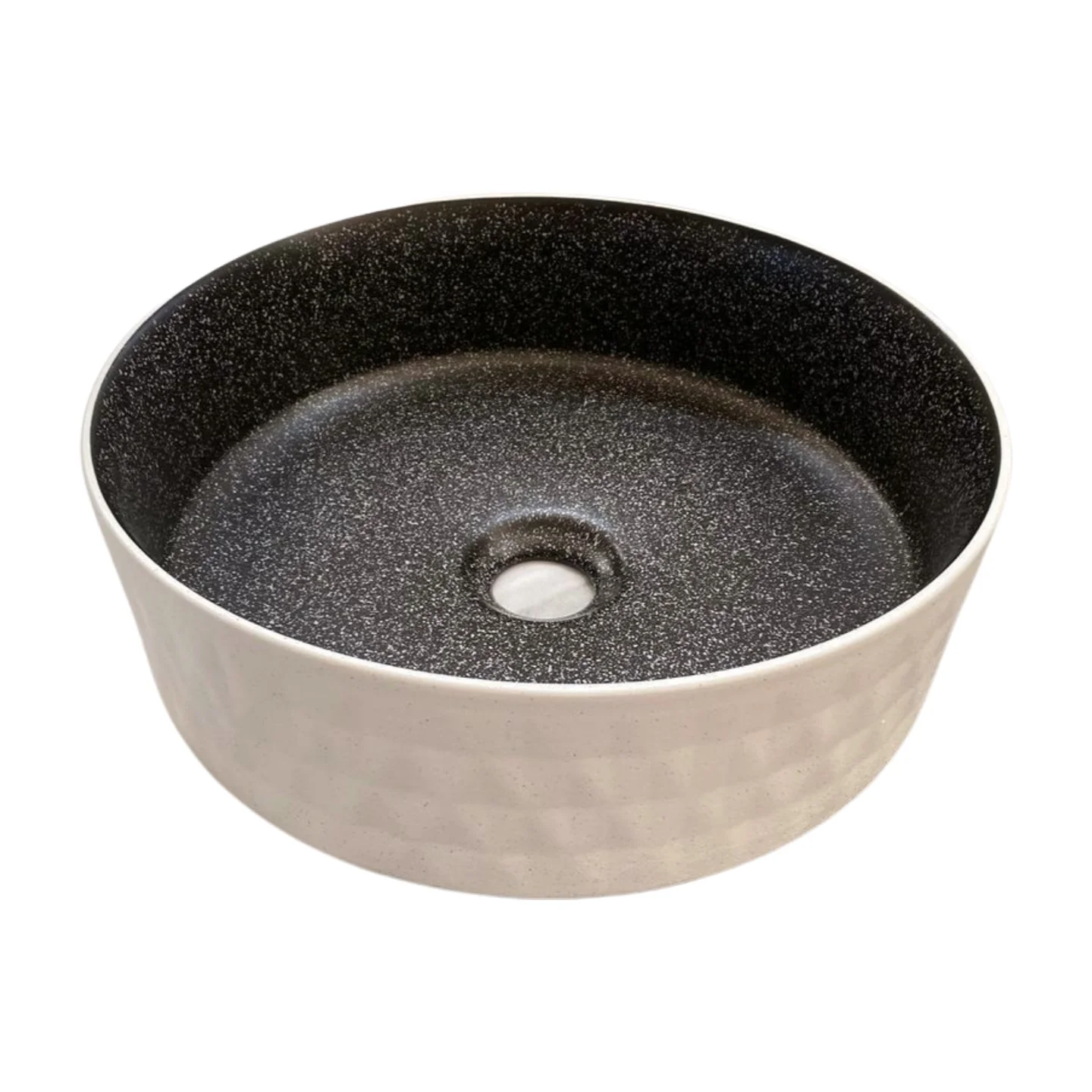 Premium Dual-Tone Ceramic Countertop Basin