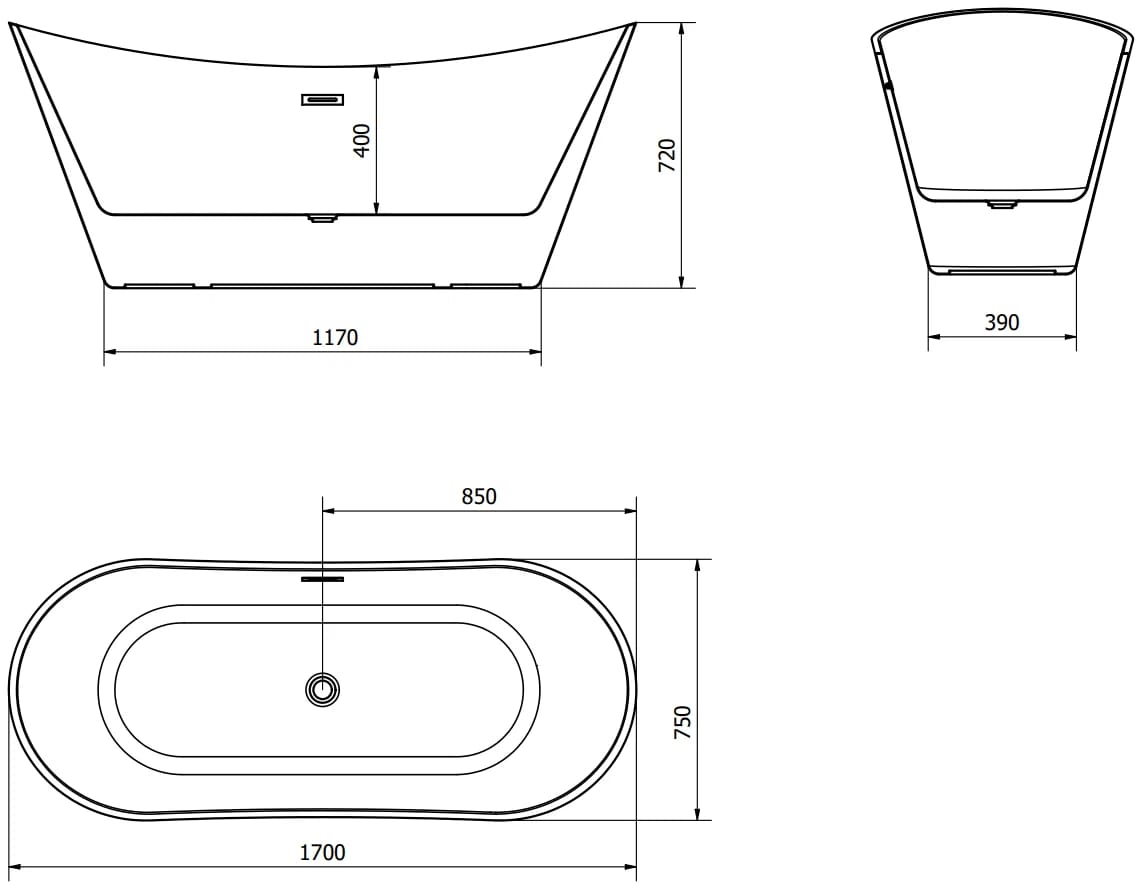 Bath Tub (8207)
