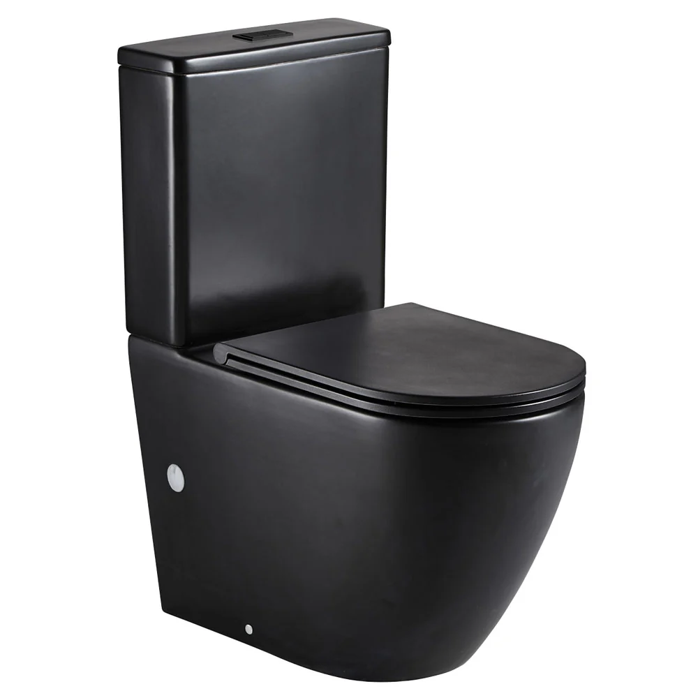Toilet LE-8301MB and Matt Grey/WHITE