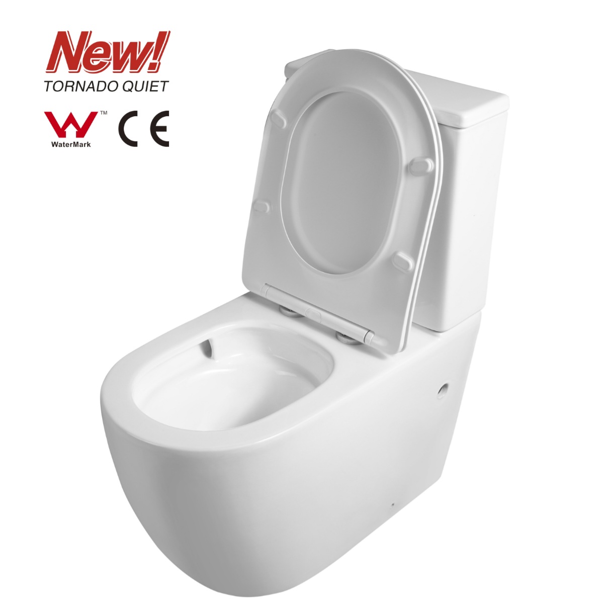 Toilet LE-8301MB and Matt Grey/WHITE